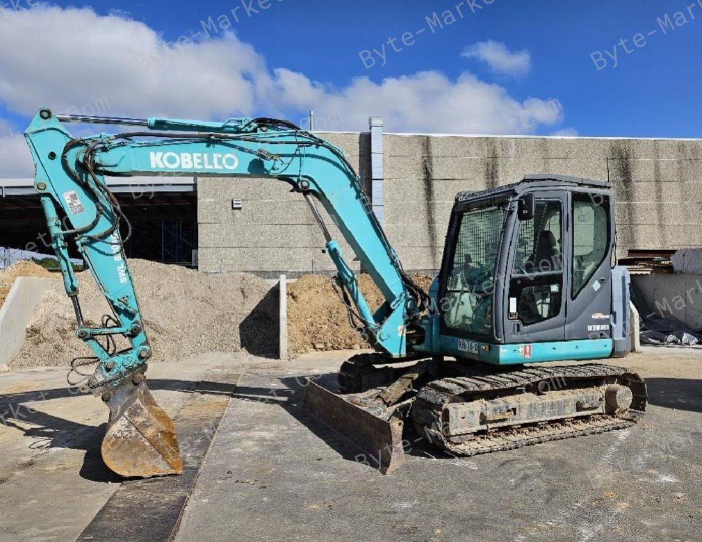 Kobelco SK80MSR Hydraulic Excavator  Isuzu Engine 4JA1/4JB1/4JC1 Shop Manual in PDF image