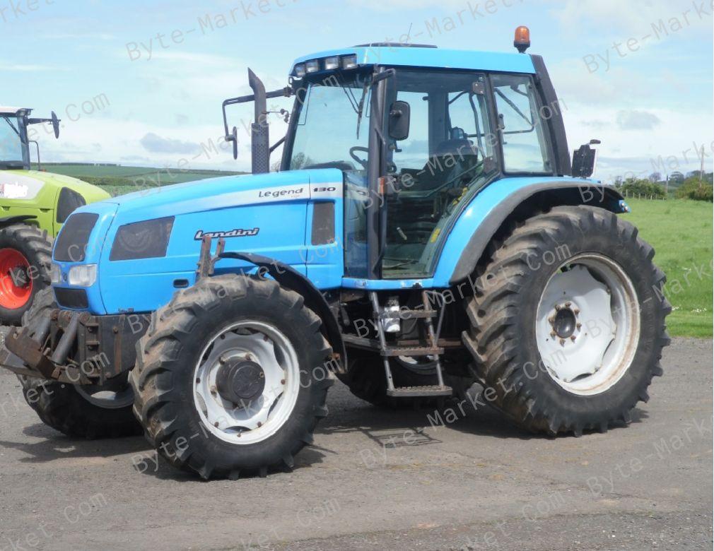 Landini Legend 105-115-130-145-165 Tractors Workshop Manual in PDF image