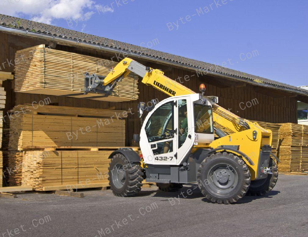 Liebherr 4-series TL435-442-445 Telescopic Handler Service Manual in PDF image