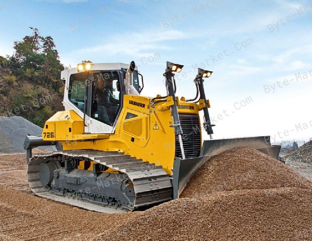 Liebherr Crawler Tractors Litronic PR714 Service Manual in PDF image