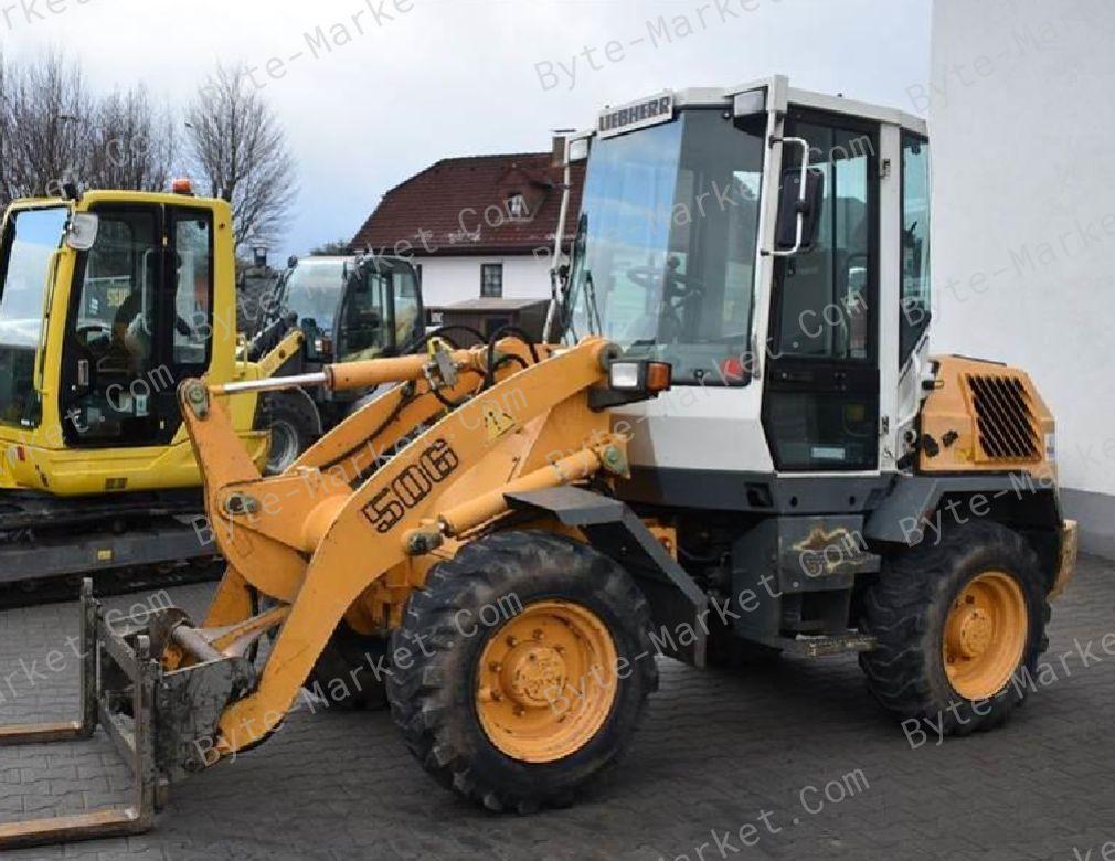 Liebherr L506 - L510 Stereo Wheel Loader Service Manual in PDF image