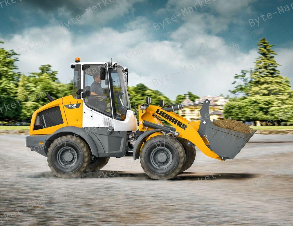 Liebherr L509 - 1263 Wheel Loader Service Manual in PDF image