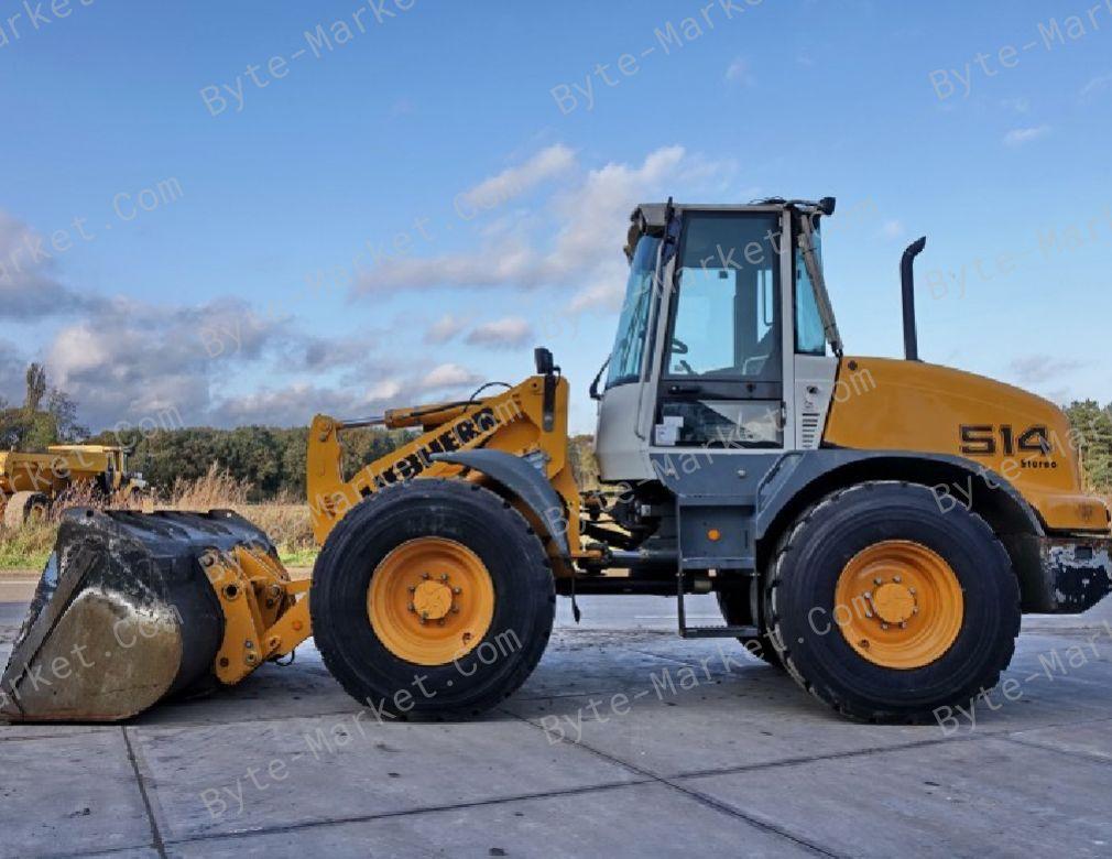 Liebherr L512 - L514 Stereo Wheel Loader Service Manual in PDF image