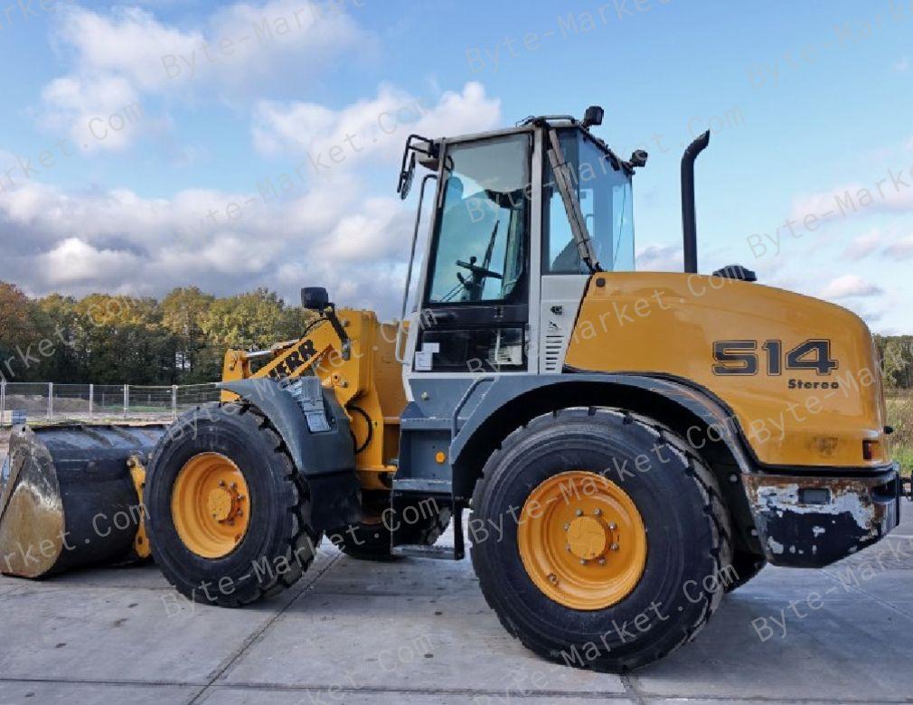 Liebherr L514 - 1265 Wheel Loader Service Manual in PDF image
