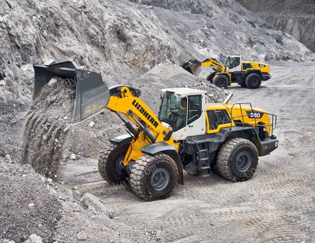 Liebherr L524 - 1266 Wheel Loader Service Manual in PDF image