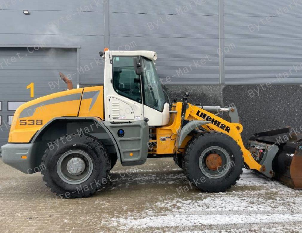 Liebherr L538 - 1559 Wheel Loader Service Manual in PDF image
