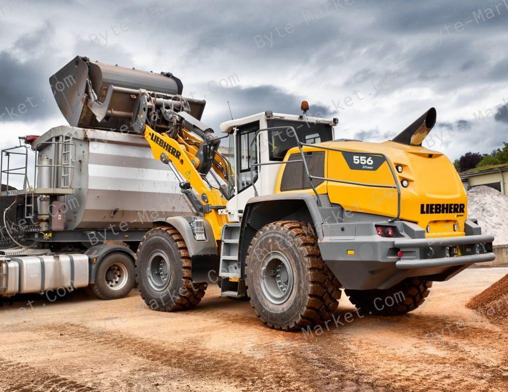 Liebherr L556 - 1289 Wheel Loader Service Manual in PDF image