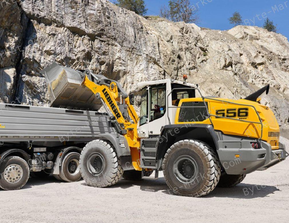 Liebherr L556 - 1332 Wheel Loader Service Manual in PDF image