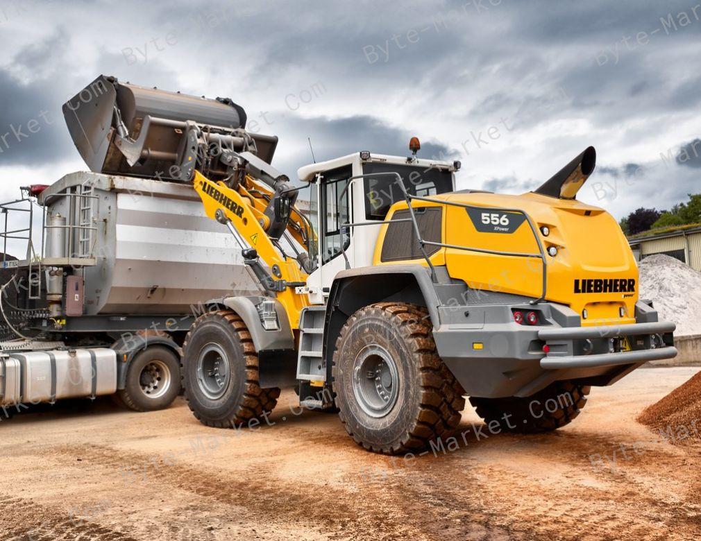 Liebherr L566 - 1619 Wheel Loader Service Manual in PDF image