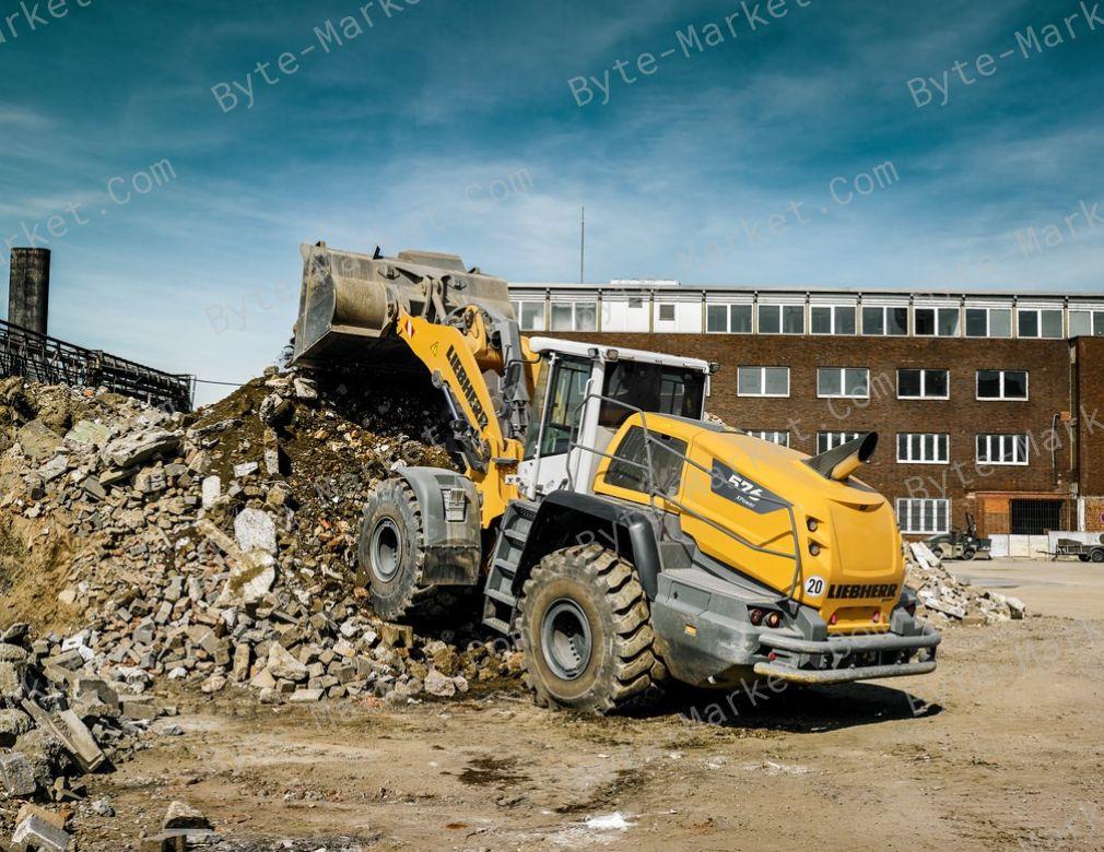Liebherr L576 - 1169 Wheel Loader Service Manual in PDF image