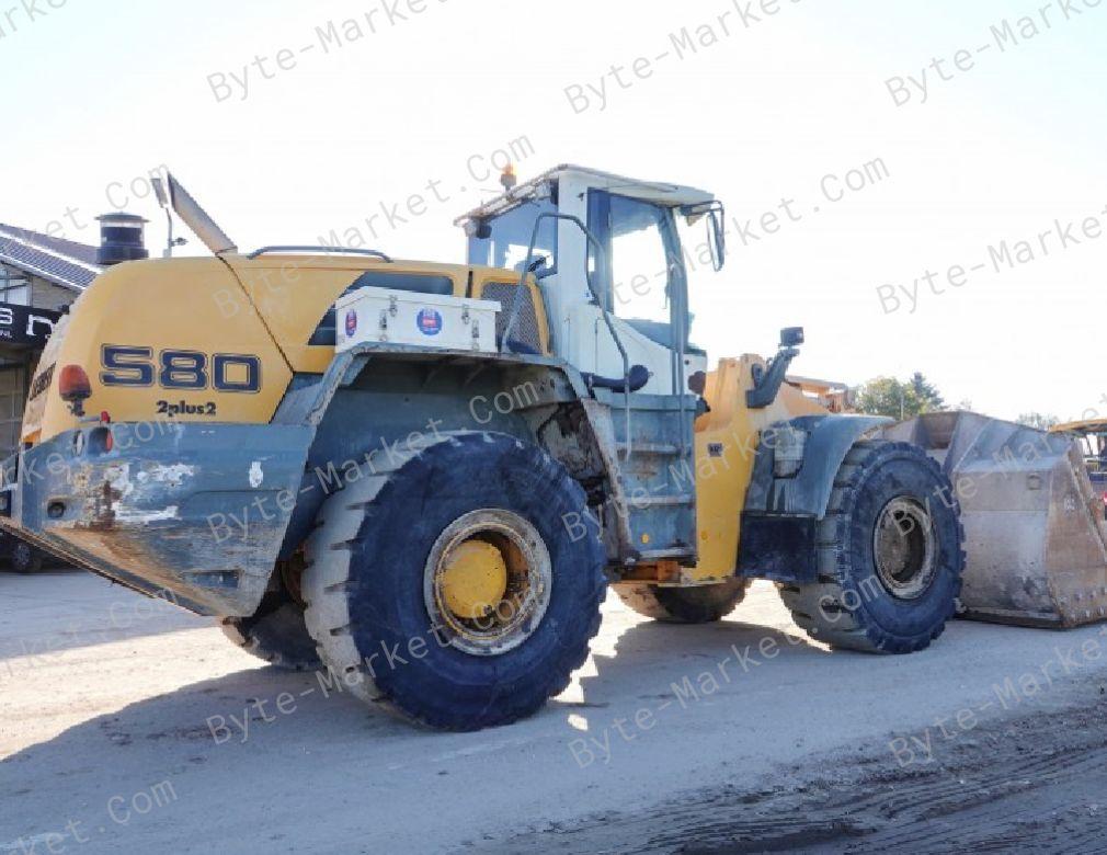 Liebherr L580 - 1456 Wheel Loader Service Manual in PDF image