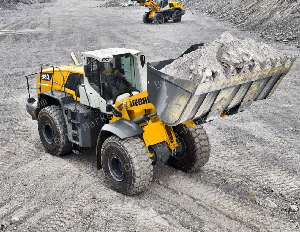 Liebherr L580 - 1464 Wheel Loader Service Manual in PDF image