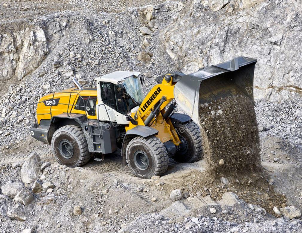 Liebherr L580 - 1495 Wheel Loader Service Manual in PDF image