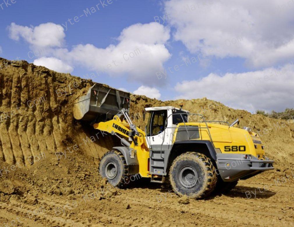 Liebherr L580 - 459LG Wheel Loader Service Manual in PDF image