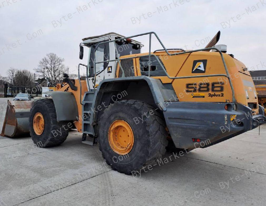Liebherr L586 2plus2 Wheel Loader Service Manual in PDF image