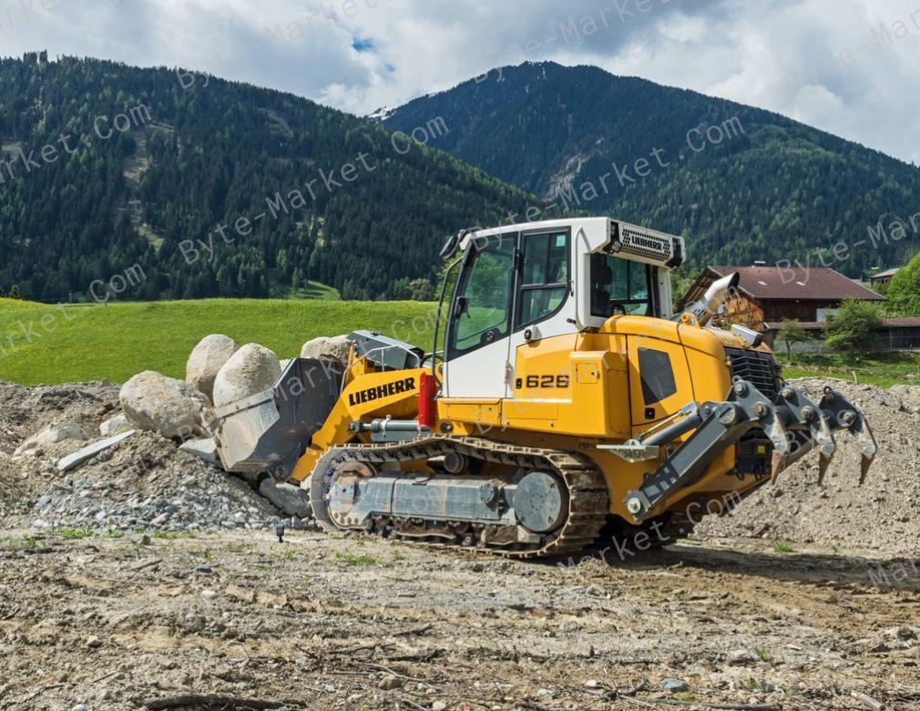 Liebherr LR 624-634 Crawler Loaders Service Manual in PDF image
