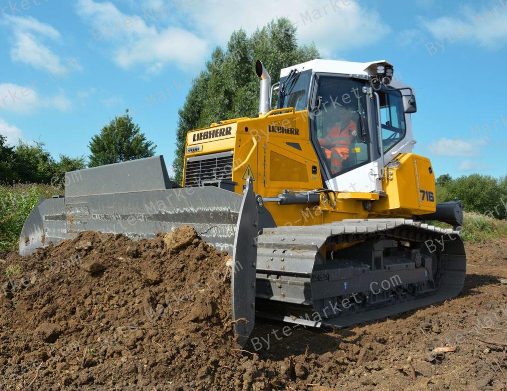 Liebherr PR 716 Crawler Dozer Service Manual in PDF image