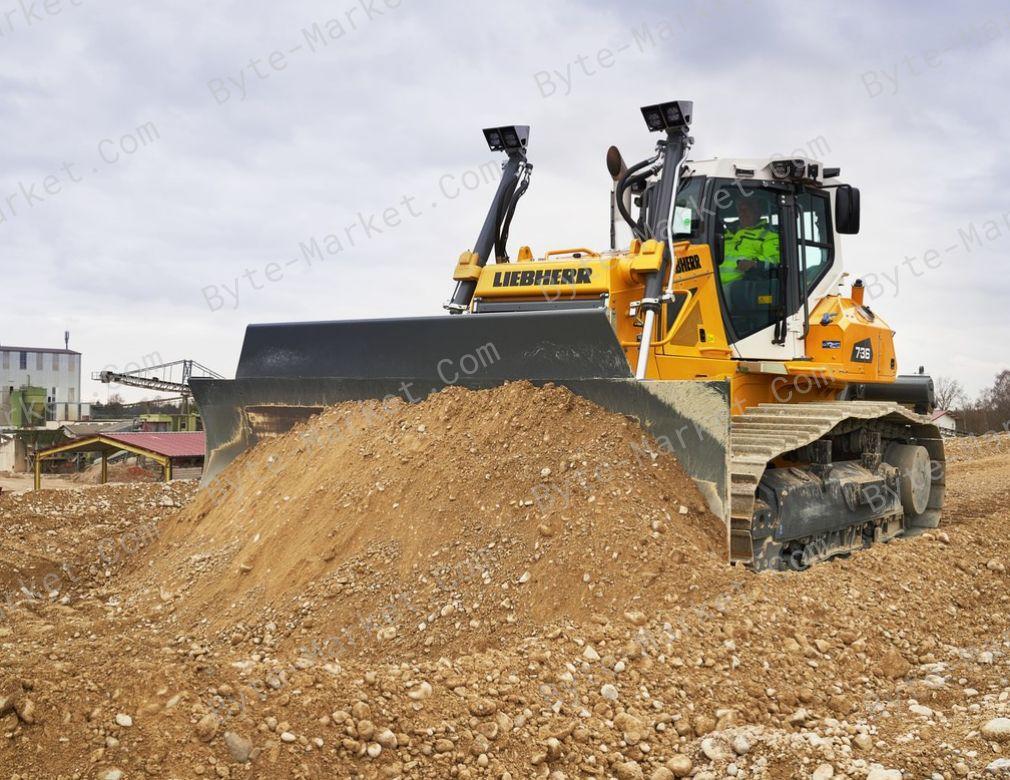 Liebherr PR 736 Crawler Dozer Service Manual in PDF image