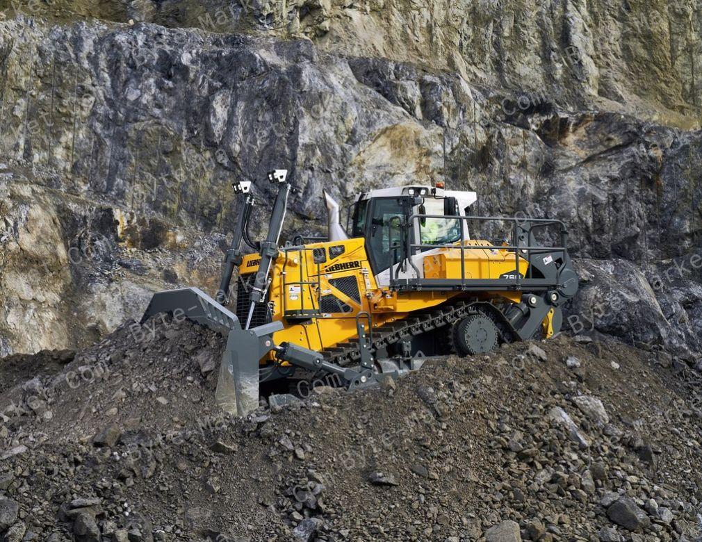 Liebherr PR 766-1421 Crawler Dozer Service Manual in PDF image