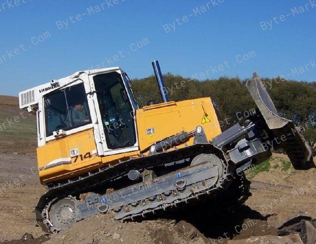 Liebherr PR714 4 series Crawler Dozer Service Manual in PDF image