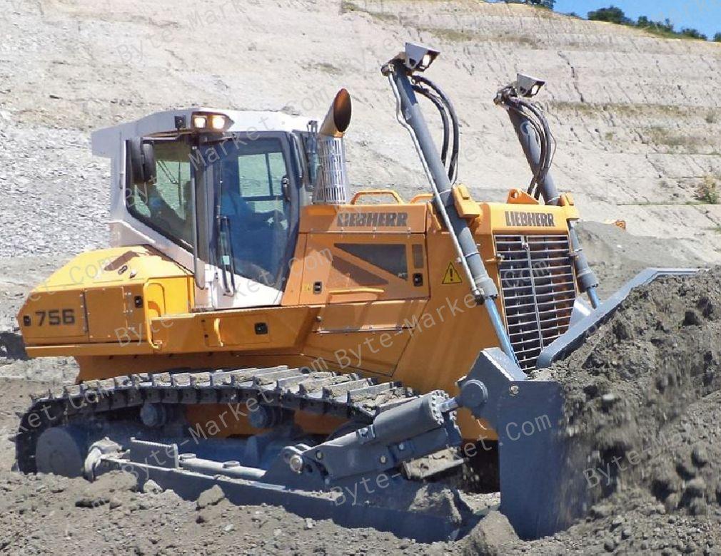 Liebherr PR756-1312 Crawler Dozer Service Manual in PDF image