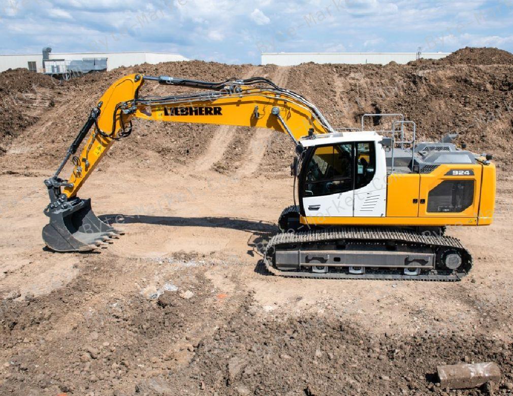 Liebherr R914C/ 924C Crawler Excavator Service Manuals in PDF image