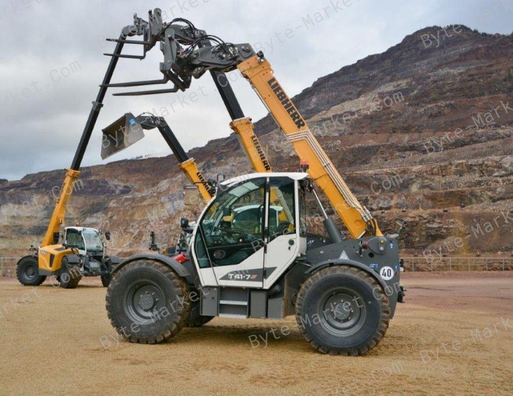 Liebherr TL432-1483 7 Telescopic Handler Service Manual in PDF image