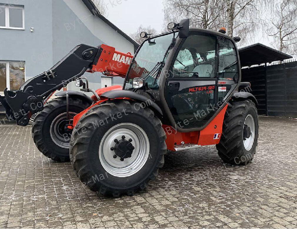 Manitou MLT 634 120 LSU B E2 Set of Manuals in PDF image