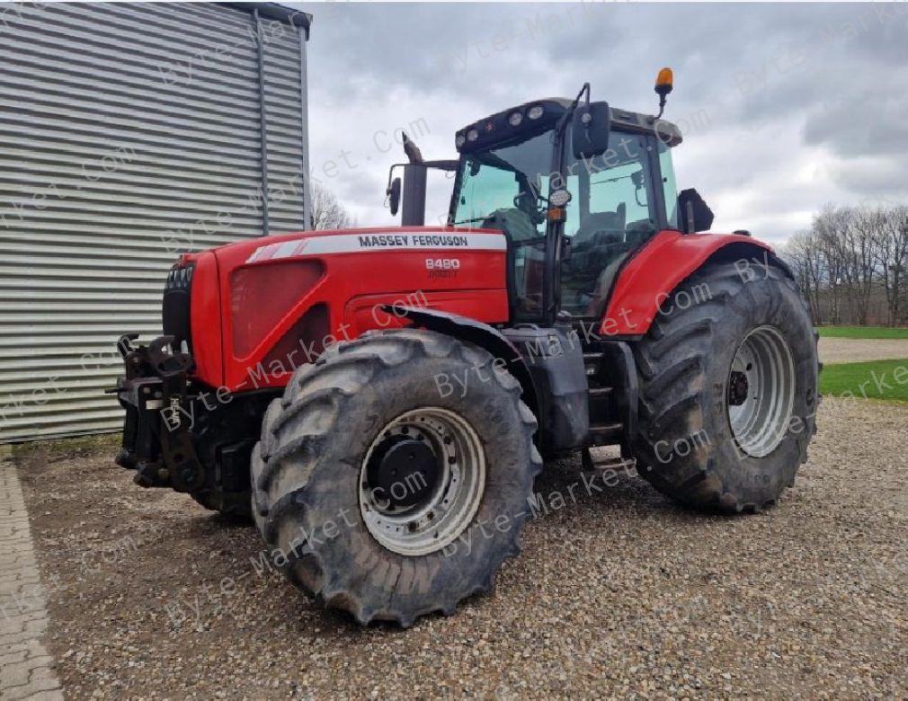 Massey Ferguson 8400 Series Tractors Workshop Manual in PDF image