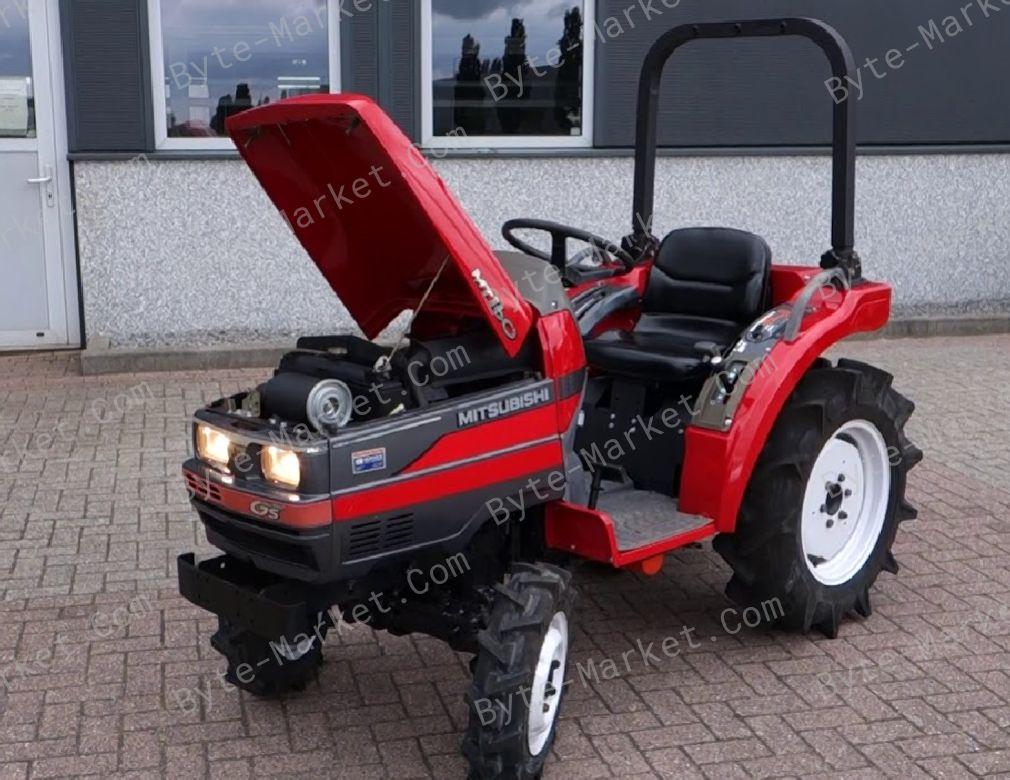 Mitsubishi MT160/160D  MT180/180D  MT180H/180HD Tractors Repair Manuals in PDF image