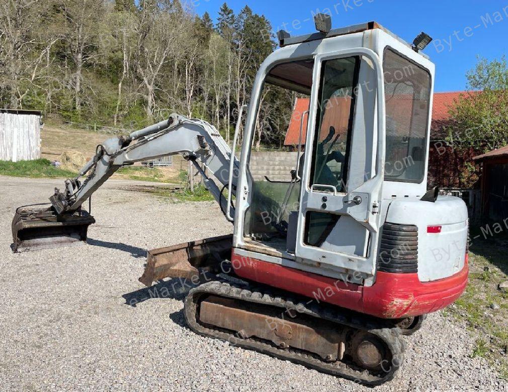 Takeuchi Compact Excavator TB125/ TB135/ TB145 Workshop Manual in PDF image