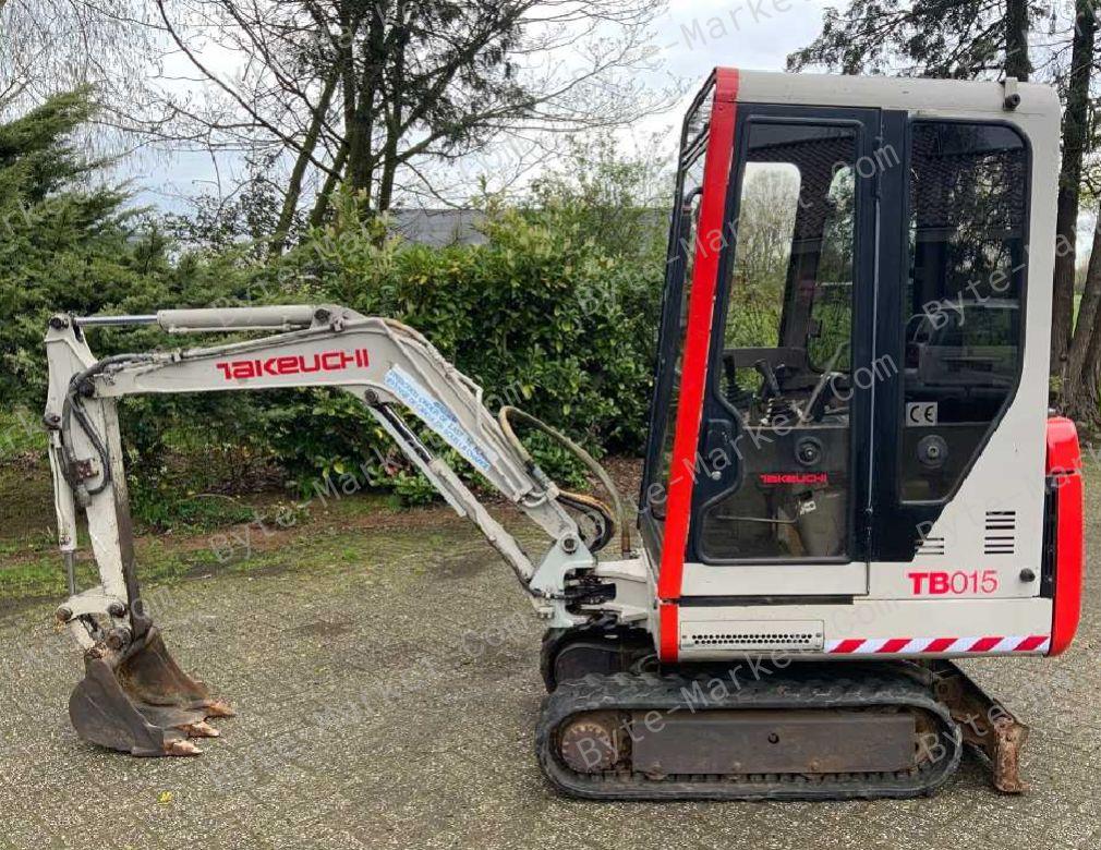Takeuchi Excavator TB 015 Workshop Manual in PDF image