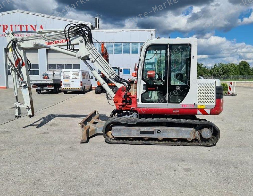 Takeuchi TB175 Compact Excavator Workshop Manual in PDF image
