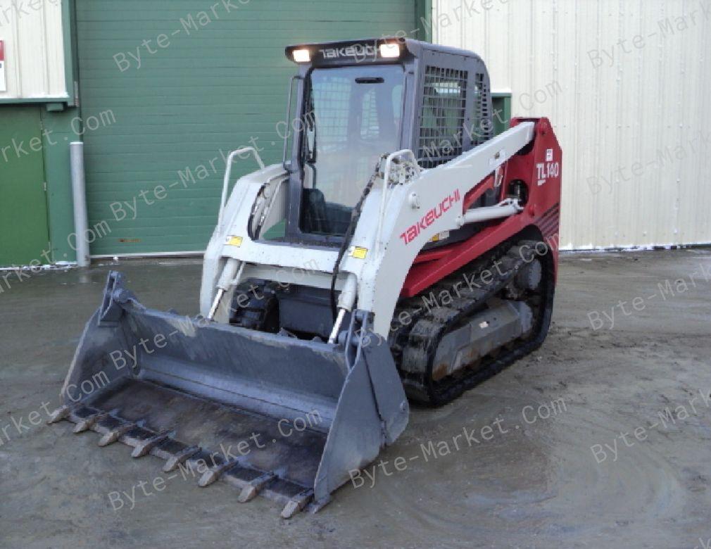 Takeuchi TL140 Clawler Loader Workshop Manual in PDF image