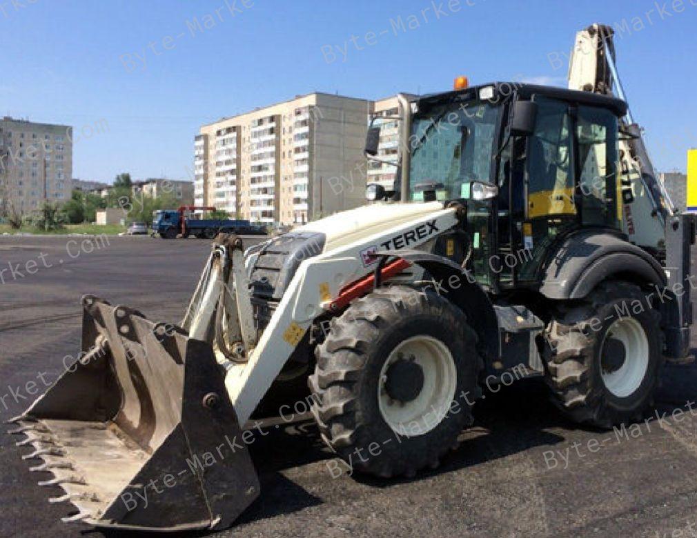 Terex 970 Backhoe Loader Parts Manual in PDF image