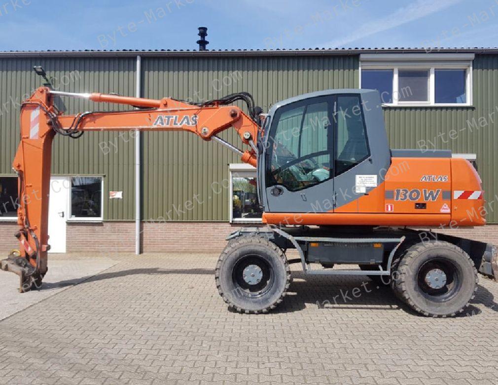 Terex Atlas 1305/1505/1605/1705 Excavators Workshop Manuals in PDF image