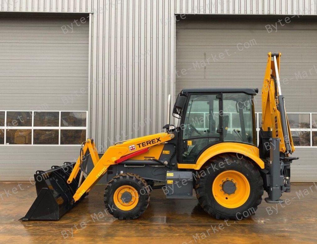 Terex Atlas Loader Backhoes 820-980 Parts Catalogue in PDF image