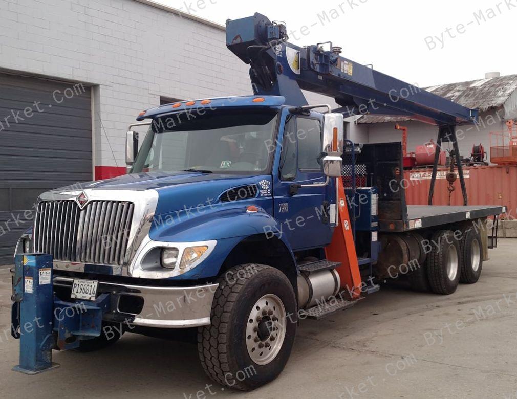 Terex BT2000 Crane Parts Manual in PDF image