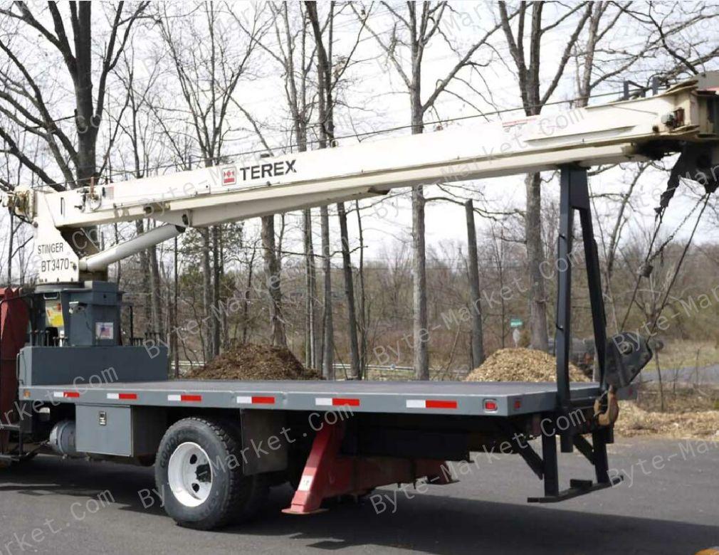 Terex BT4000 Crane Parts Manual in PDF image