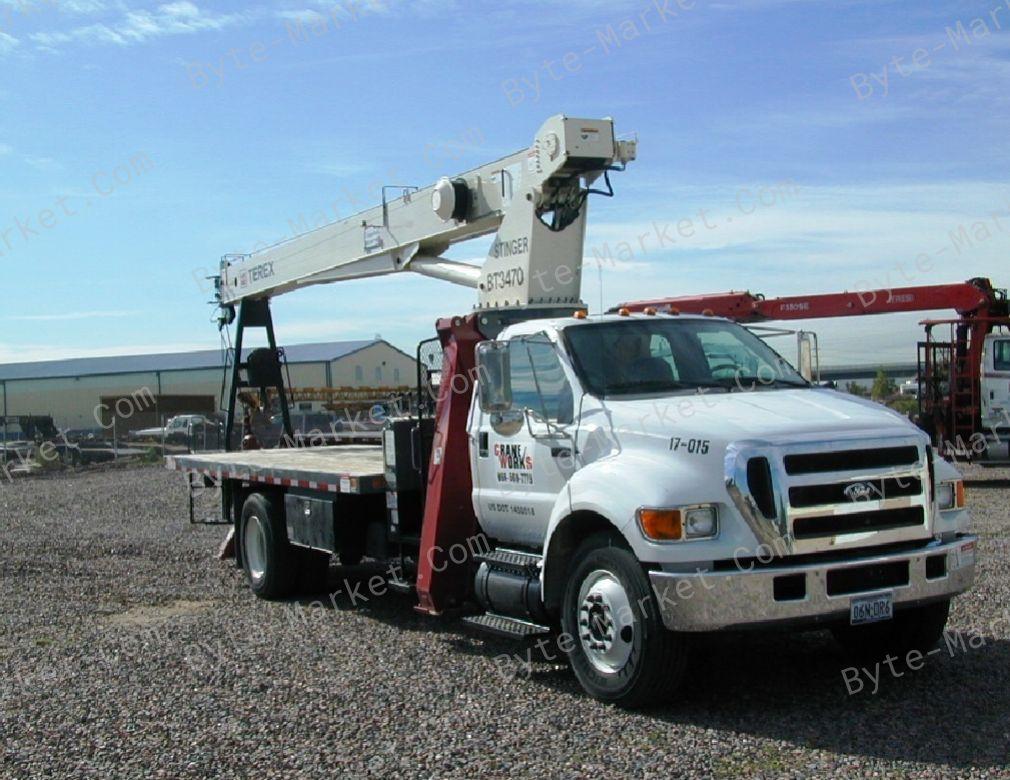 Terex Crane BT3000 Parts Manual in PDF image