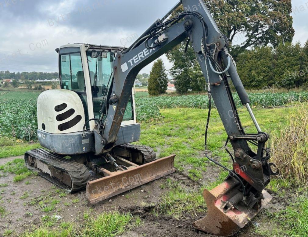 Terex Crawler Excavator HR 12 Parts Catalog in PDF image