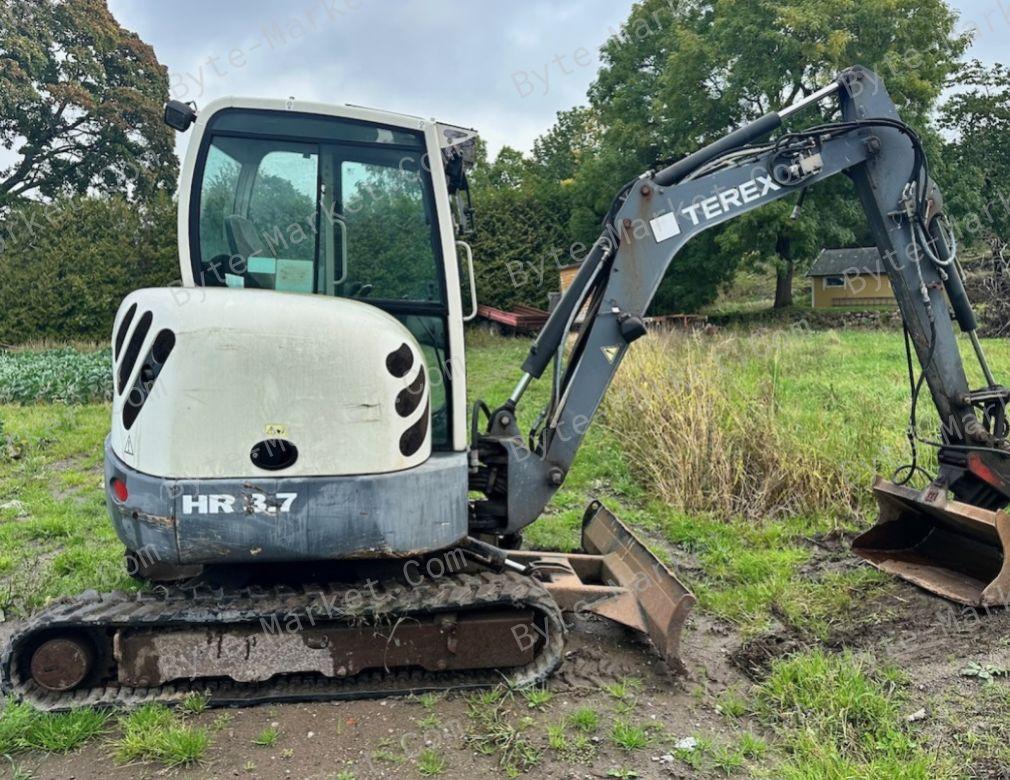 Terex Crawler Excavator HR 4 Serie A Parts Catalog in PDF image