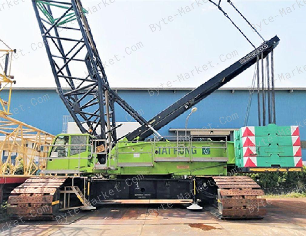 Terex Demag CC2200 350T Crawler Crane Training Manual/Catalogue in PDF image