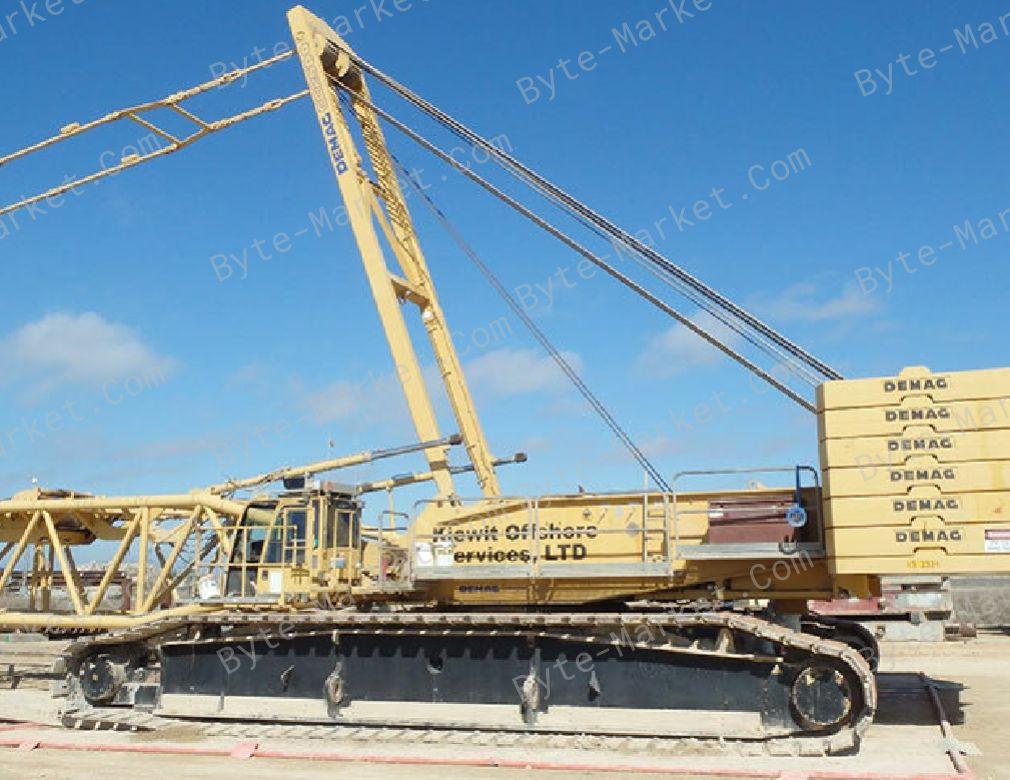 Terex Demag CC2500 450T Technical Training in PDF image