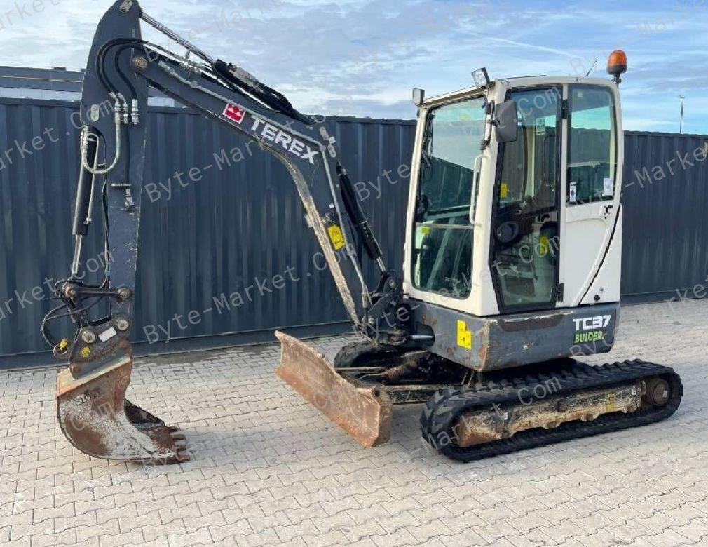 Terex Excavator SKB 2000 Parts Catalog in PDF image