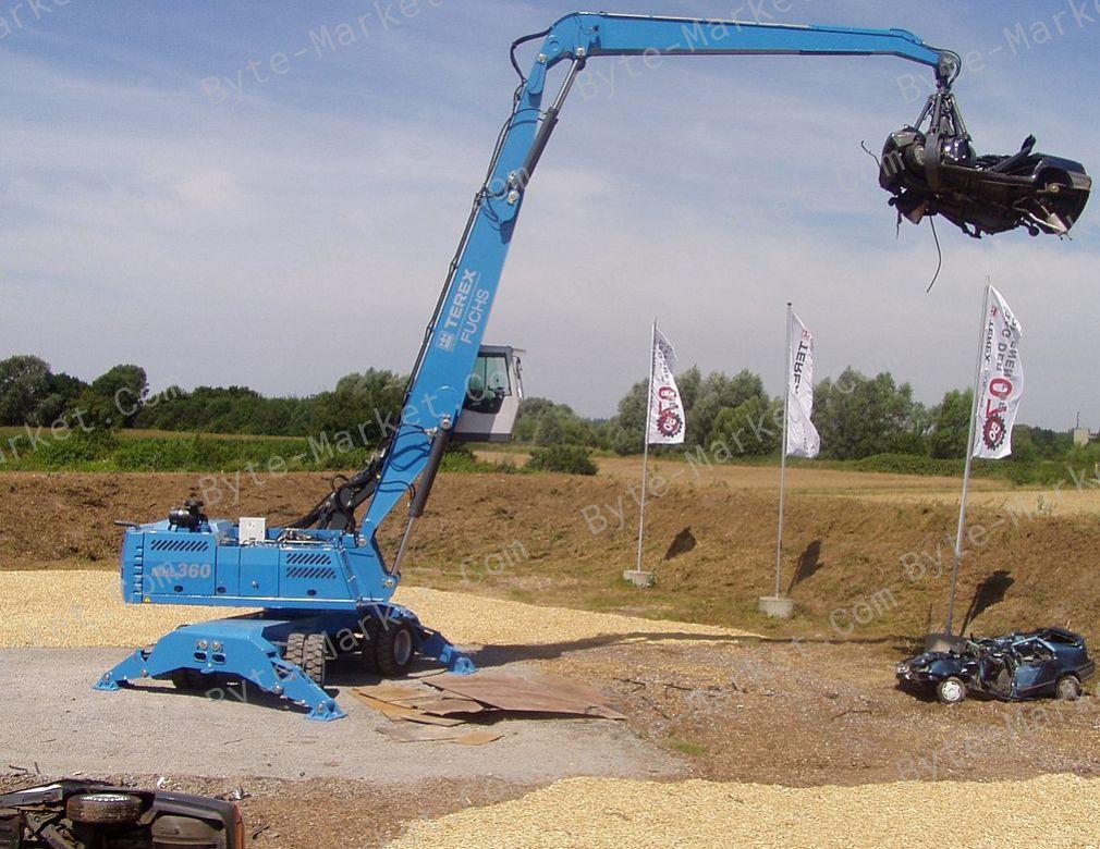 Terex Fuch MHL360 Schematics in PDF image