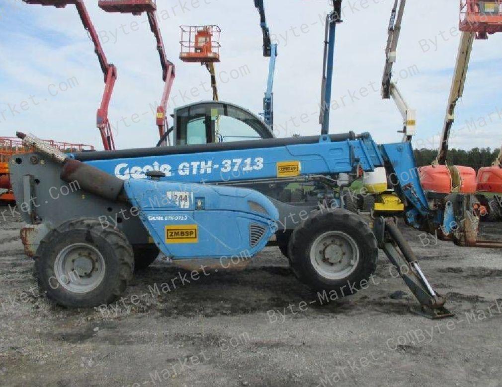 Terex Genie GTH 3713 Spare Parts Catalog in PDF image