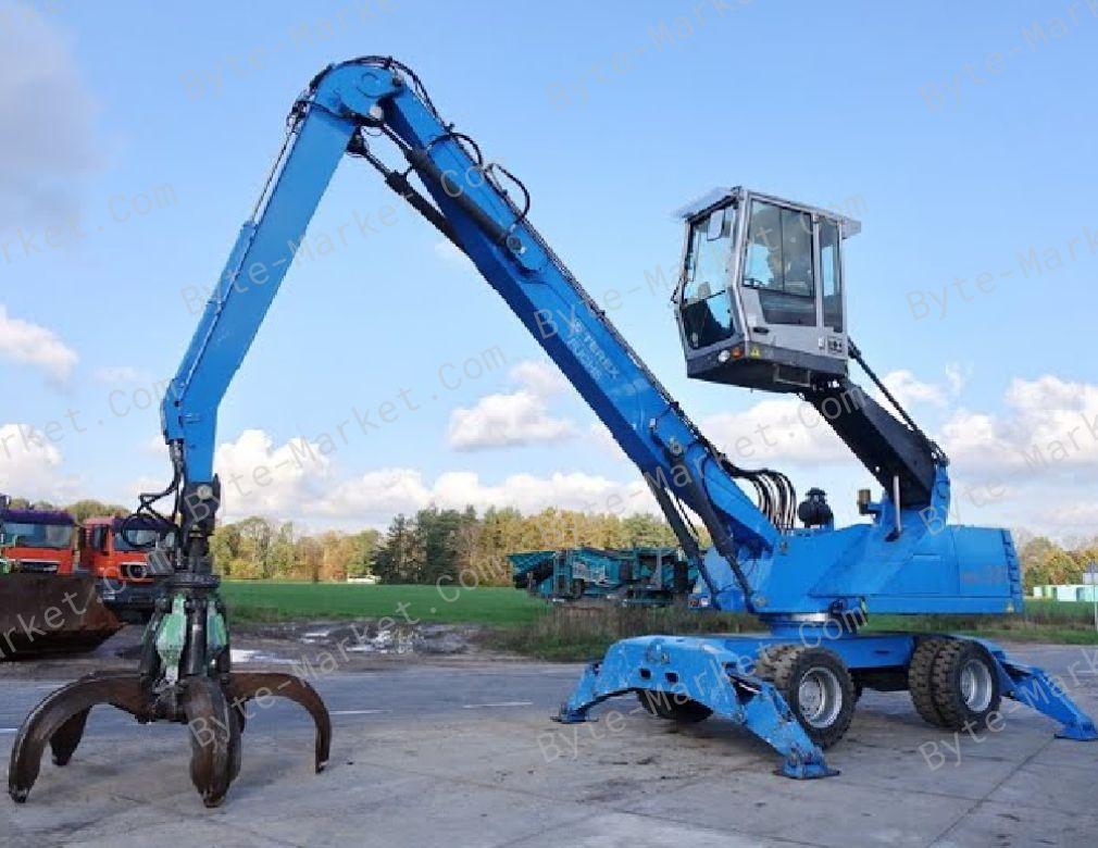 Terex MHL 331 Mobile Hydraulic Loading Machine Parts Catalog in PDF image