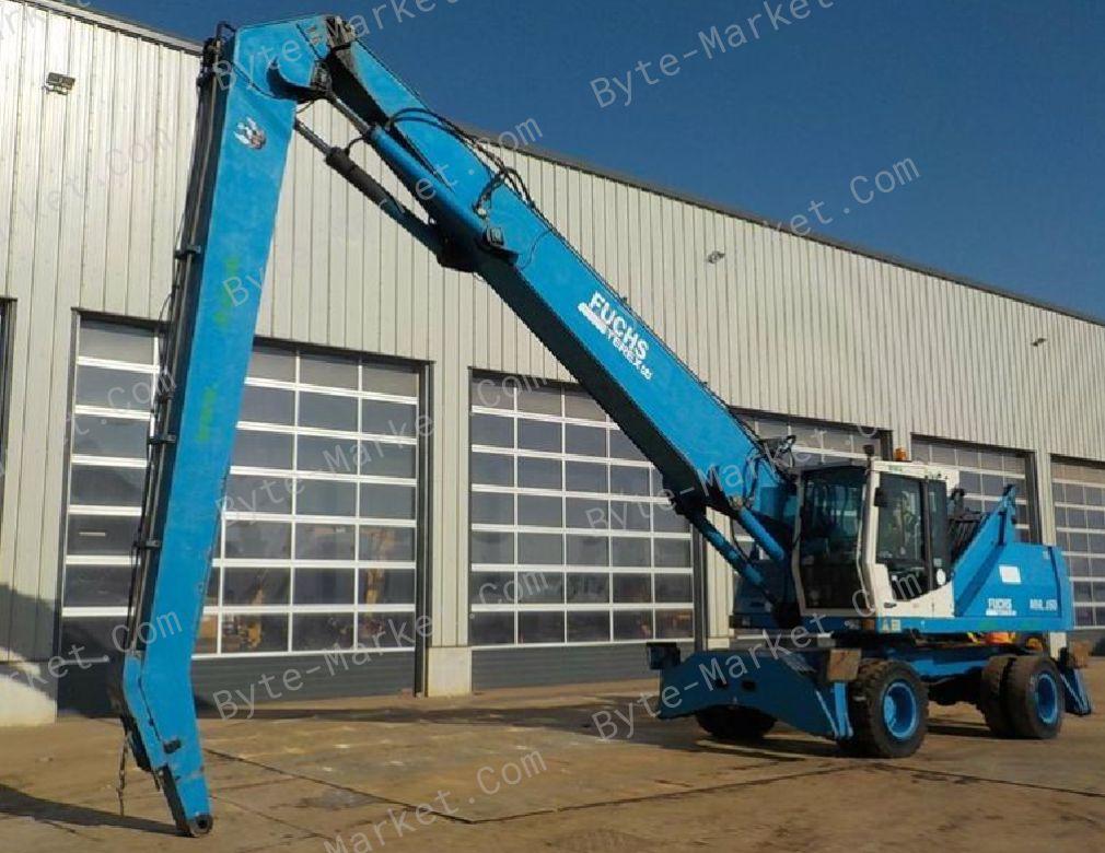Terex MHL 350 Grab Loader Diagrams in PDF image