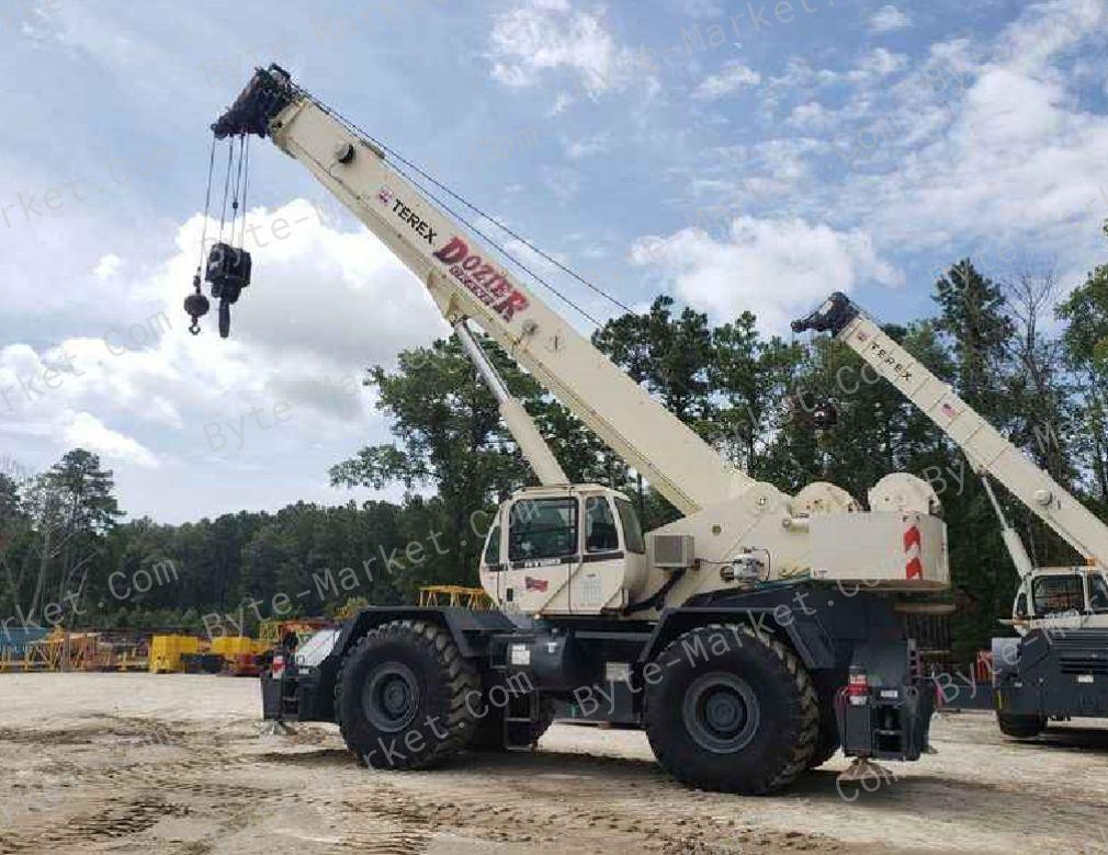 Terex RT300-1 /RT345 XL Cranes Parts Manual /Schematics in PDF image